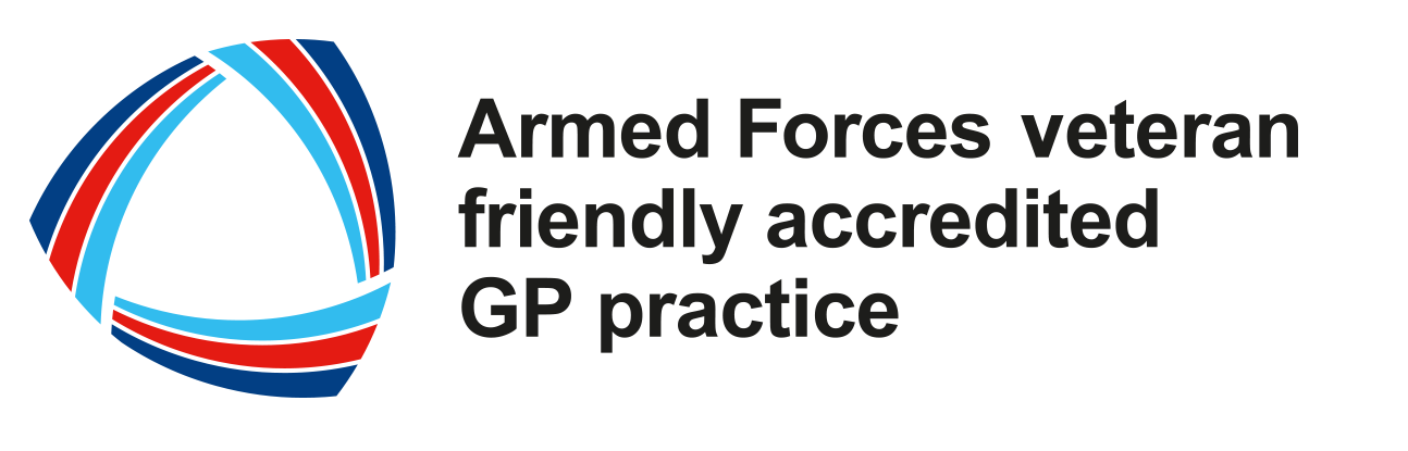 Veteran Friendly Accredited GP Practice Logo